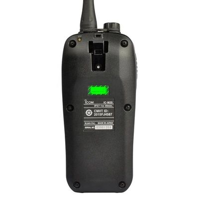 Морской IC-M25 ручной интерком Уолки-Толки 5W 128 / 16 каналов водонепроницаемый портативный черный в 2024 году