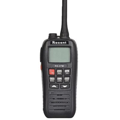 Последние RS-37m IP67 водонепроницаемый 5W VHF 2 Way Long Range Walkie Talkie Морское радио