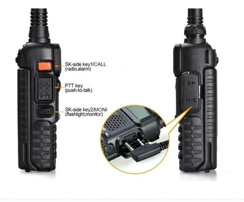 206г Baofeng UV5r Двухчастотный VHF UHF Профессиональный Уолки-Талки для команд безопасности
