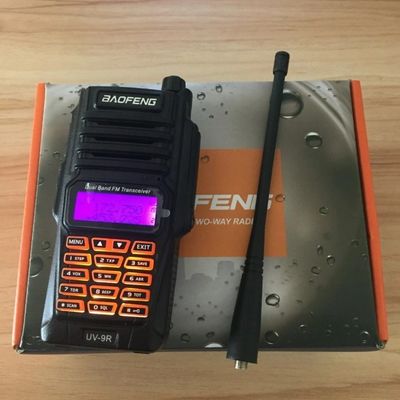 VHF UHF Ham Walkie Talkie Суда Выход высокой мощности Дальний радиомагнитофон УФ-9r