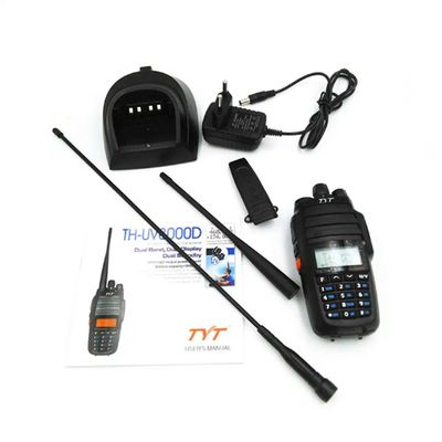 Легкий VHF UHF двухдиапазонный прослушиватель с 10-ваттной функцией перекрестного ретранслятора