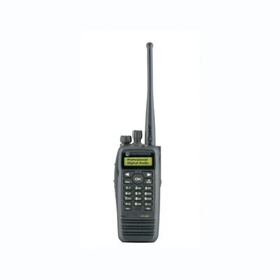 UHF/VHF портативное цифровое радио с рабочим напряжением 7,4 В в черном цвете
