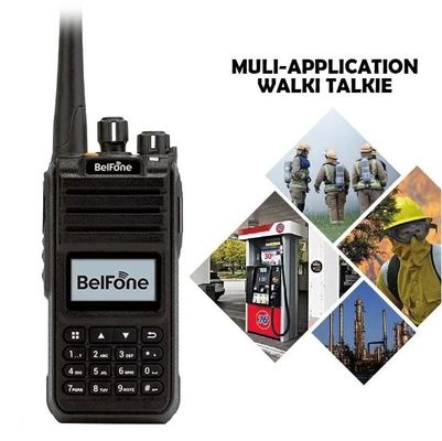 Black Belfone Bf-Td515 VHF UHF Радио дальность 5W портативный беспроводный 2 Way коммерческий