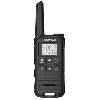 Уровень водонепроницаемости IPX5 Мини-Волки-Талки Baofeng FR-22A с прямыми волосами