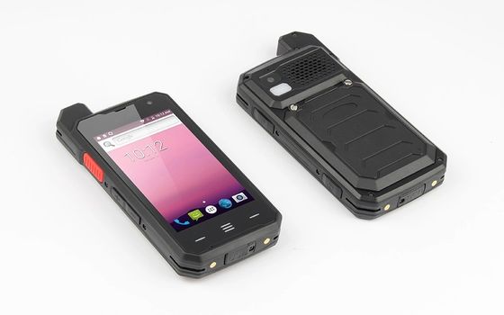 Черный Uniwa F101 4 дюймовый сенсорный экран Zello IP65 водонепроницаемое Poc Radio 4G Android Walkie Talkie с NFC и кнопкой Sos В 2024 году