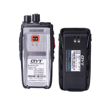Продукция Walkie Talkie Qyt Kt-8r стиль Длинный диапазон цветной экран Quad Band ручной