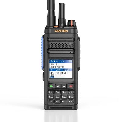 Общественная сеть Walkie Talkie Yanton T-X780 Двойной режим с функцией тревоги 194g Черный