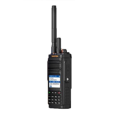 Общественная сеть Walkie Talkie Yanton T-X780 Двойной режим с функцией тревоги 194g Черный