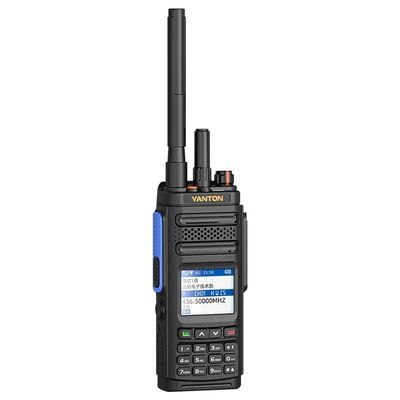 Общественная сеть Walkie Talkie Yanton T-X780 Двойной режим с функцией тревоги 194g Черный