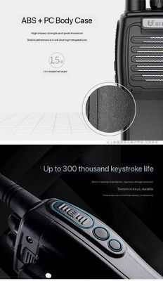 7.4В рабочее напряжение Beifeng Bf620s Walkie Talkie 128 каналов хранения для профессионалов