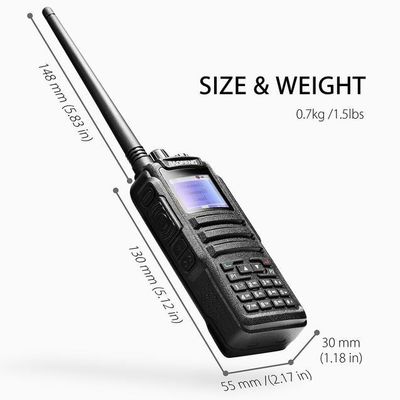 Baofeng DM-1701 5W Dual Band DMR Radio Vhf Мобильное радио с каналами хранения 128CH