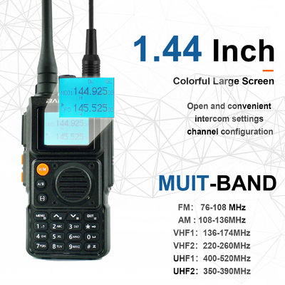 Baofeng UV-K6 ручной двухсторонний радиостанция с 999 каналами и полным диапазоном частот