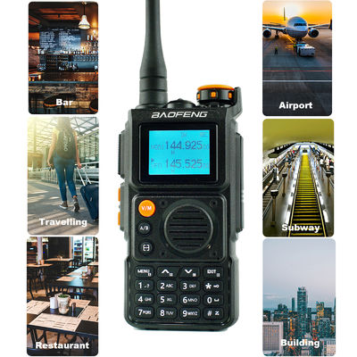 Baofeng UV-K6 ручной двухсторонний радиостанция с 999 каналами и полным диапазоном частот