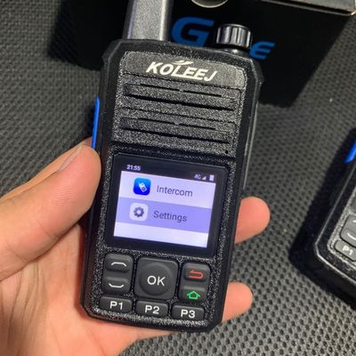 Ручной 4G Walkie Talkie с GPS WCDMA SIM-картой Wi-Fi Bluetooth и Zello беспроводной