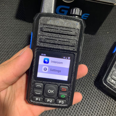 Ручной 4G Walkie Talkie с GPS WCDMA SIM-картой Wi-Fi Bluetooth и Zello беспроводной
