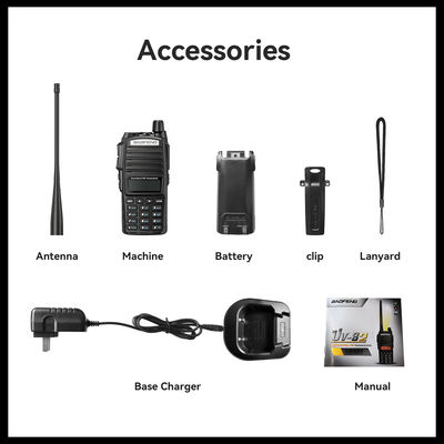 Baofeng UV82 VHF UHF портативное радио для Пакистана PTT 5 км дальнее сообщение
