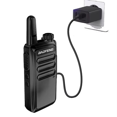 GMRS Walkie Talkie 400-470MHz 16 канал 3.7V портативный 3-6 км 2200mAh емкость батареи