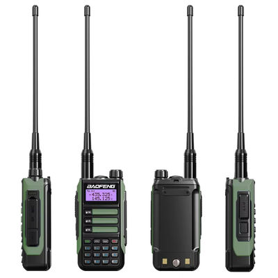 GMRS Walkie Talkie BaoFeng UV-16PRO 10W высокомощный USB-зарядщик водонепроницаемый передатчик