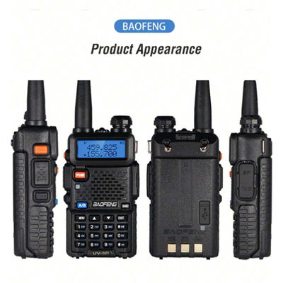128 каналов Baofeng UV-5R Walkie-Talkie водонепроницаемый 5-10KM Диапазон VHF UHF частота