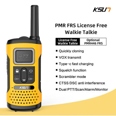 Ручной UHF KSUN GZ32 PMR FRS Лицензия Бесплатное двустороннее радио с функцией декодирования клона
