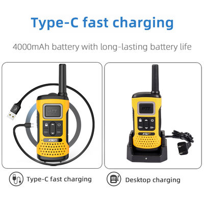 Ручной UHF KSUN GZ32 PMR FRS Лицензия Бесплатное двустороннее радио с функцией декодирования клона