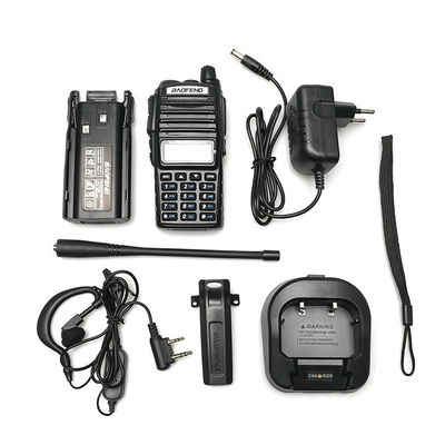 220г Черный UV82 8W BAOFENG Dual Band 2 Way Walkie Talkie UV-82 и Самый продаваемый радио