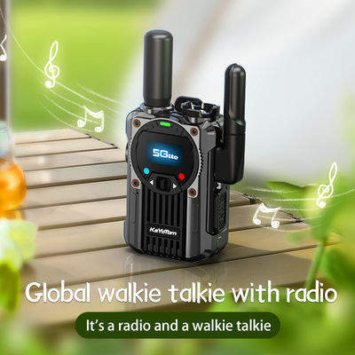 4G POC Zinc Alloy Walkie Talkie с функцией FM радио и исключительной поддержкой PTT