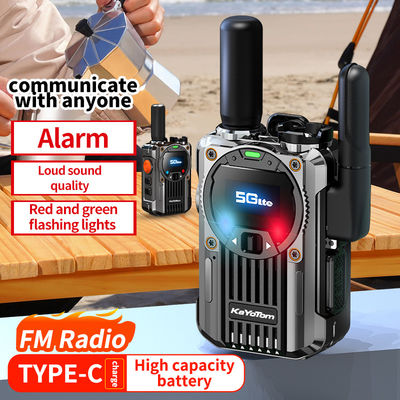 4G POC Zinc Alloy Walkie Talkie с функцией FM радио и исключительной поддержкой PTT