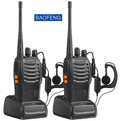 BF-888S Baofeng 5W Walkie Talkie с емкостью батареи 1500mAh и типом частоты UHF