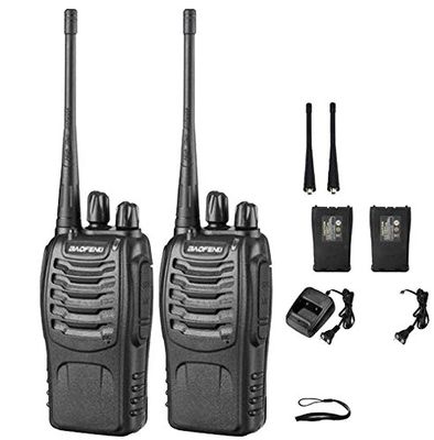 BF-888S Baofeng 5W Walkie Talkie с емкостью батареи 1500mAh и типом частоты UHF