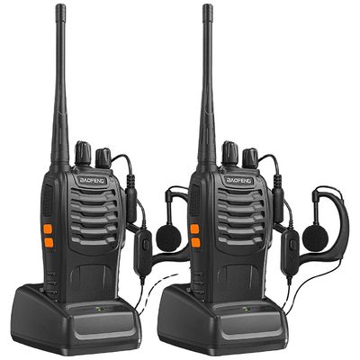BF-888S Baofeng 5W Walkie Talkie с емкостью батареи 1500mAh и типом частоты UHF
