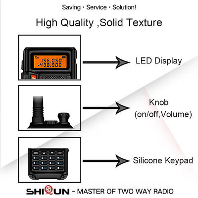 8 Вт выходная мощность Baofeng UV-5R Plus Три-Power Ham Radio Transceiver с USB-C зарядкой