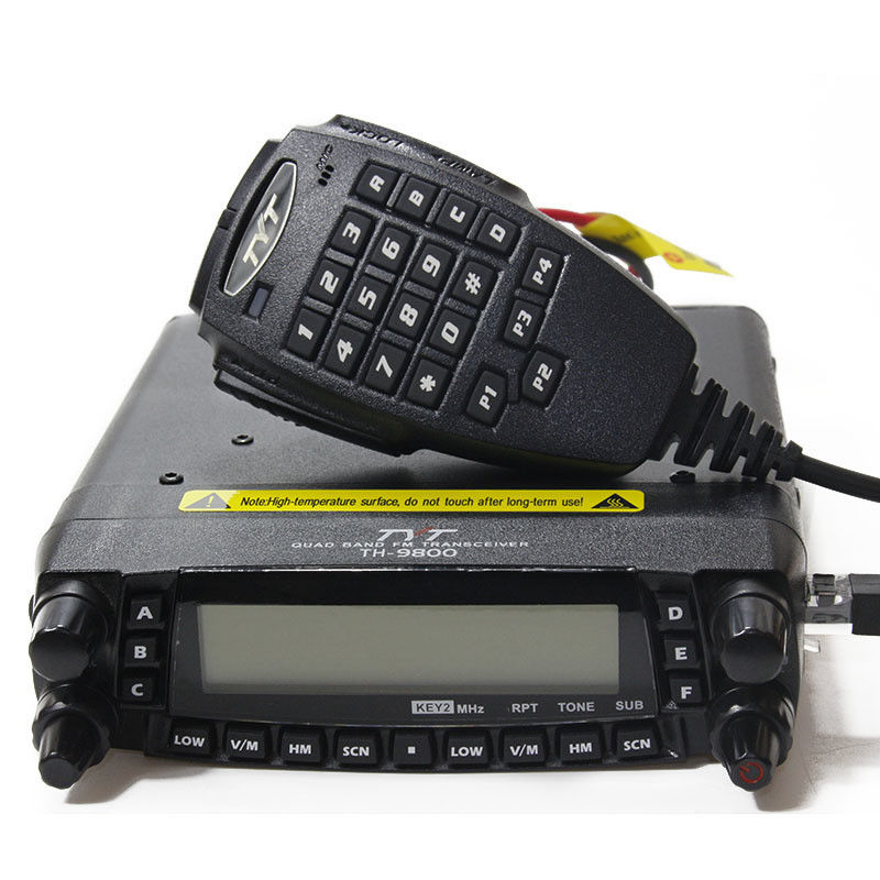 TYT TH-9800 Plus Quad Band 50W Автомобильная мобильная радиостанция Walkie Talkie для связи