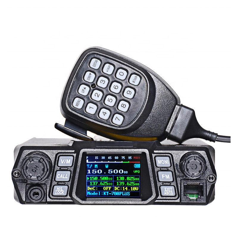 Автостанция высокой мощности 100 Вт VHF KT-780 Plus Автомобильное мобильное радио однодиапазонный приемопередатчик