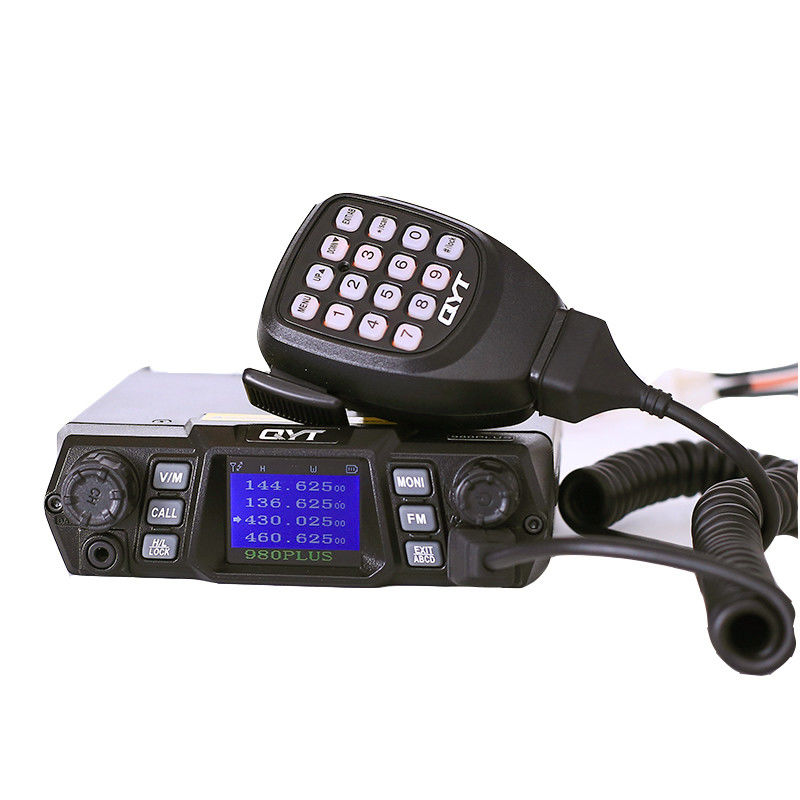 QYT KT-980plus Автомобильное мобильное радио VHF 75W UHF 15-30 км