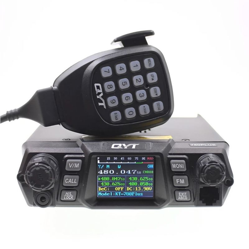 25KHz Дистанционное расстояние между каналами 100W VHF Мобильная радиобазовая станция KT-780 Plus для Walkie Talkie