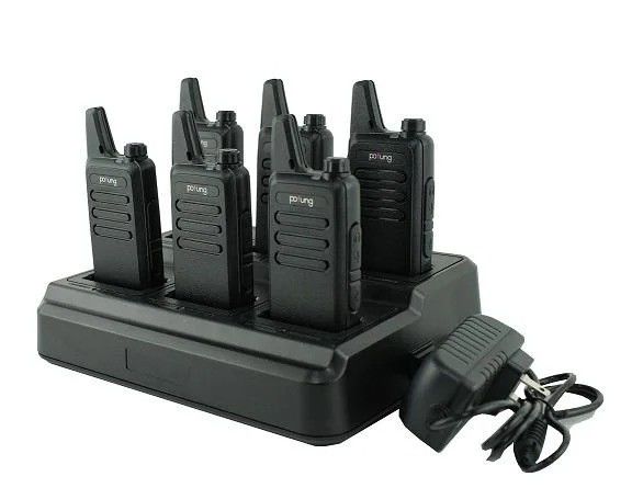 Общение на большие расстояния стало проще с помощью 2W VHF Walkie Talkie и шестистороннего заряда