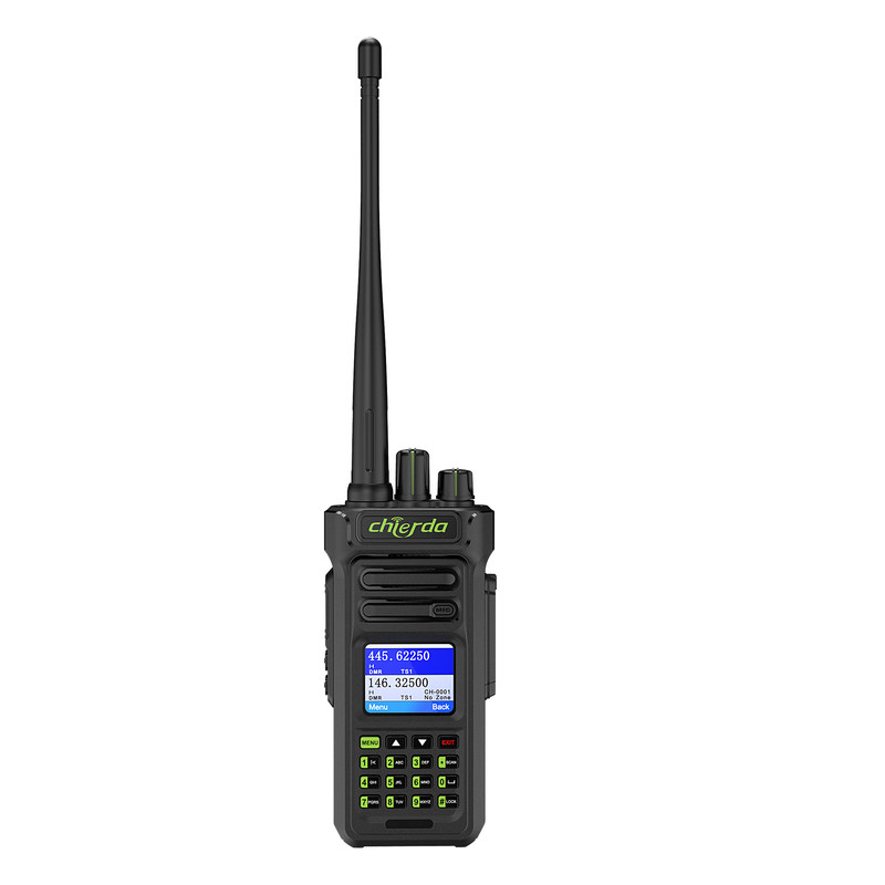 GPS IP67 Digital Walkie Talkie для связи с передатчиком VHF UHF 150*64*40 мм