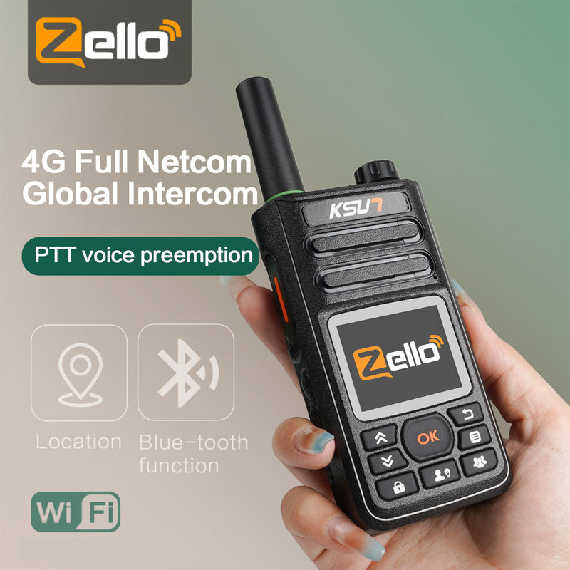 GPS Wi-Fi POC Network Walkie Talkie 4G POC Двустороннее радио с дальнобойной связью
