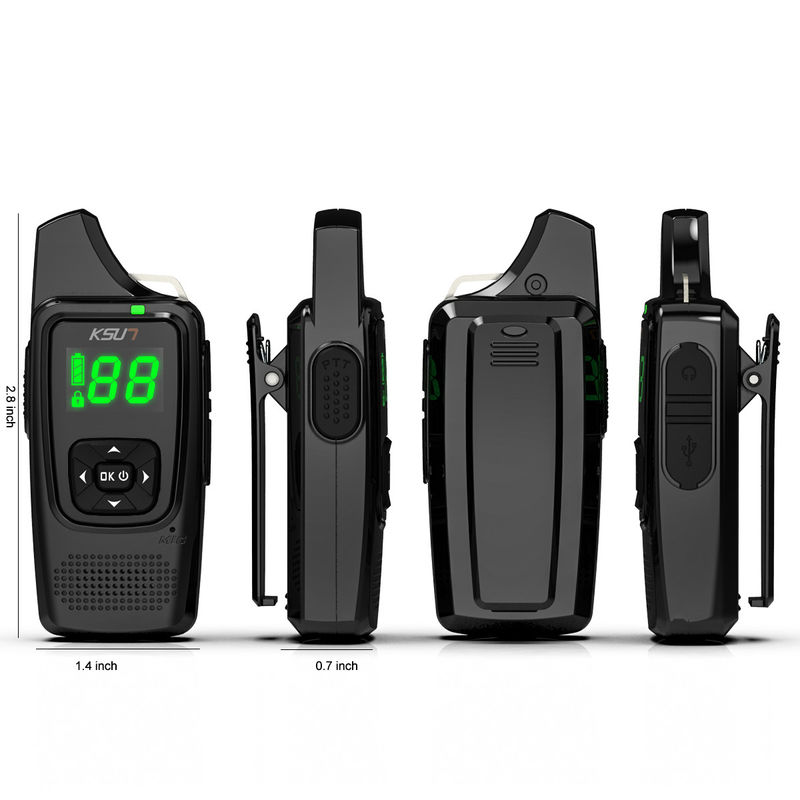 Двухстороннее радио KSUN V6 Скрытый дисплей UHF Беспроводная портативная PTT