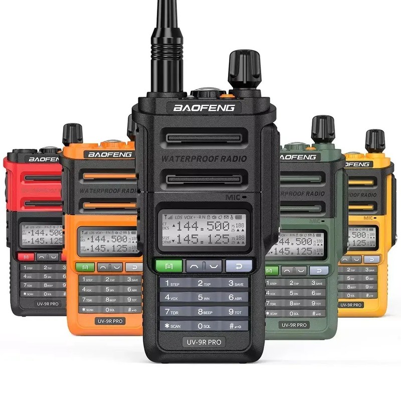 GMRS Walkie Talkie Type Baofeng UV-9R PRO водонепроницаемый IP68 Дальний радиосвязь UHF/VHF