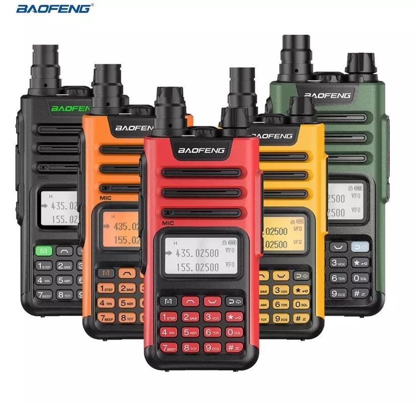 UV13 Pro двухстороннее радио GMRS 136-174/400-520MHz Walkie Talkie с зарядным устройством типа C