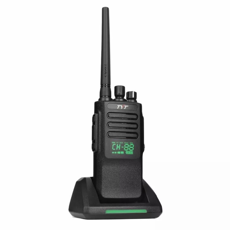 Ручной черный TYT MD-680D IP67 водонепроницаемый 10W DMR Профессиональный VHF/UHF Walkie Talkie