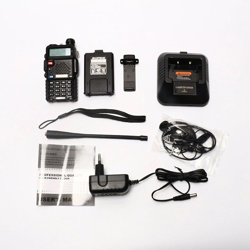 206г Baofeng UV5r Двухчастотный VHF UHF Профессиональный Уолки-Талки для команд безопасности