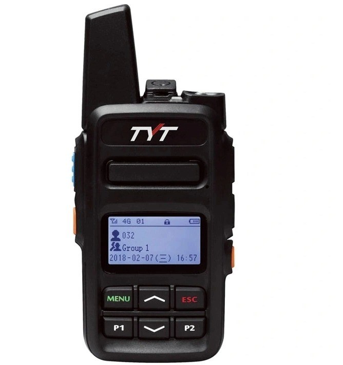 110*50*32мм Tyt IP-38plus Wireless Walkie Talkie с SIM-картой и выходной мощностью
