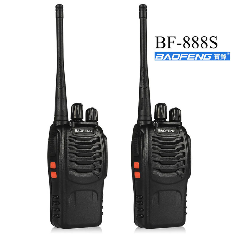 Портативный IP67 водонепроницаемый радиопередатчик Баофэн БФ-888S UHF 400-470МГц диапазон 0-50 км