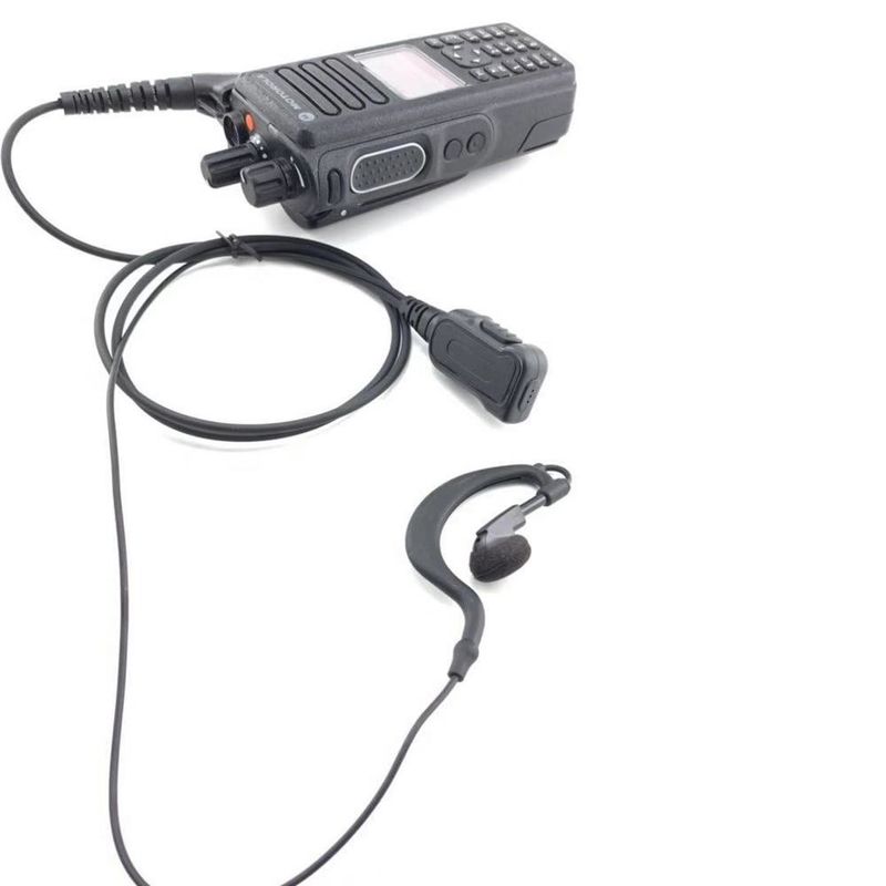 Motorola DP4801E Ушная трубка Walkie Talkie с формой Single D и водонепроницаемым стандартом IPX-4
