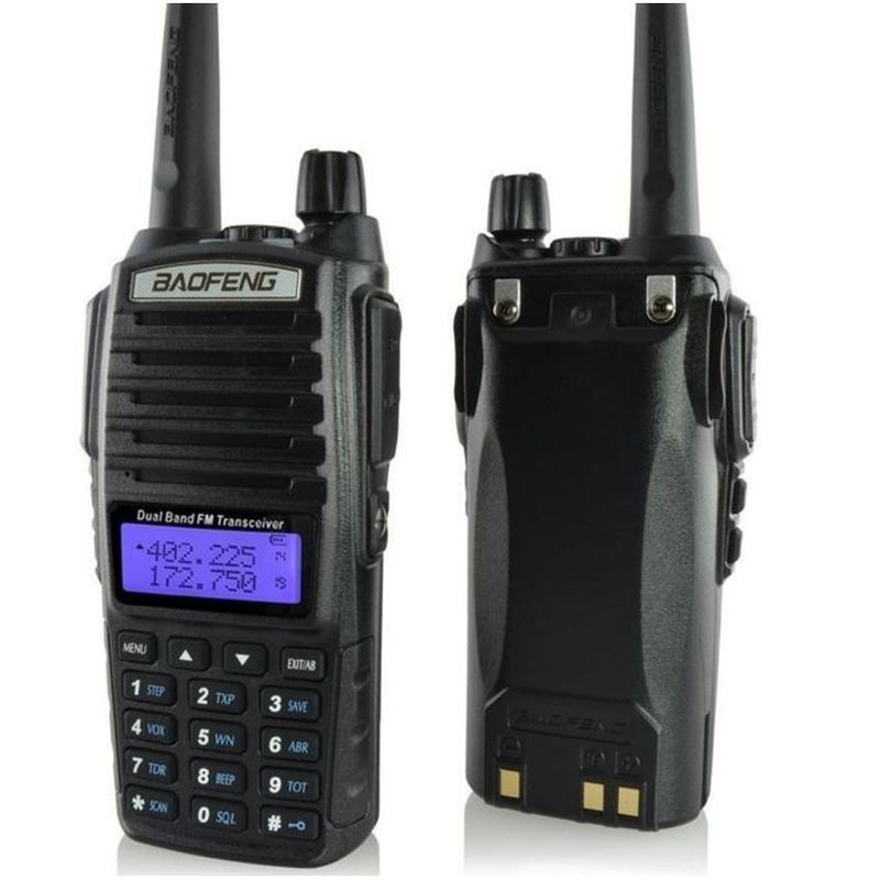 220г Черный UV82 8W BAOFENG Dual Band 2 Way Walkie Talkie UV-82 и Самый продаваемый радио
